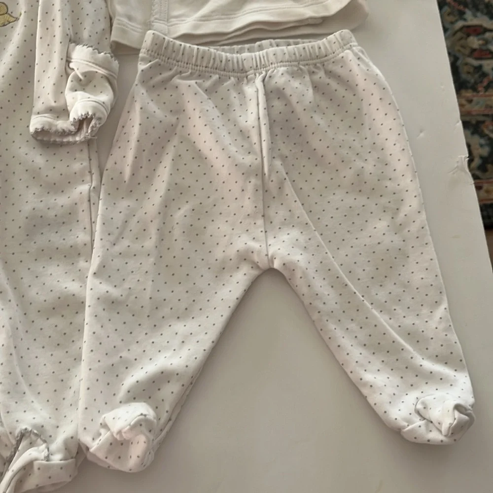 Kissy Kissy Set Footies Top And Pants 0-3m